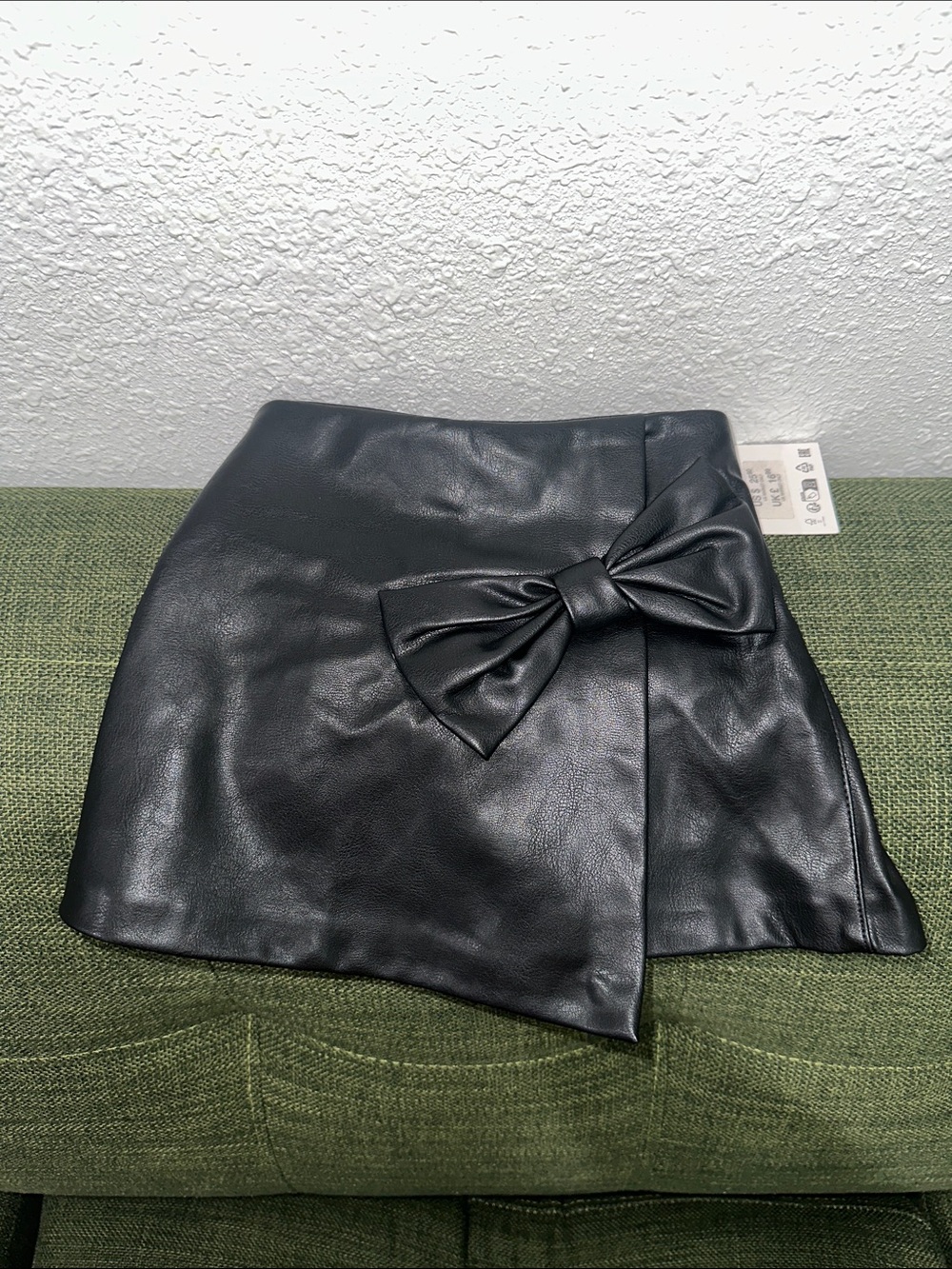 Zara Toddler Faux Leather Skort Size 4